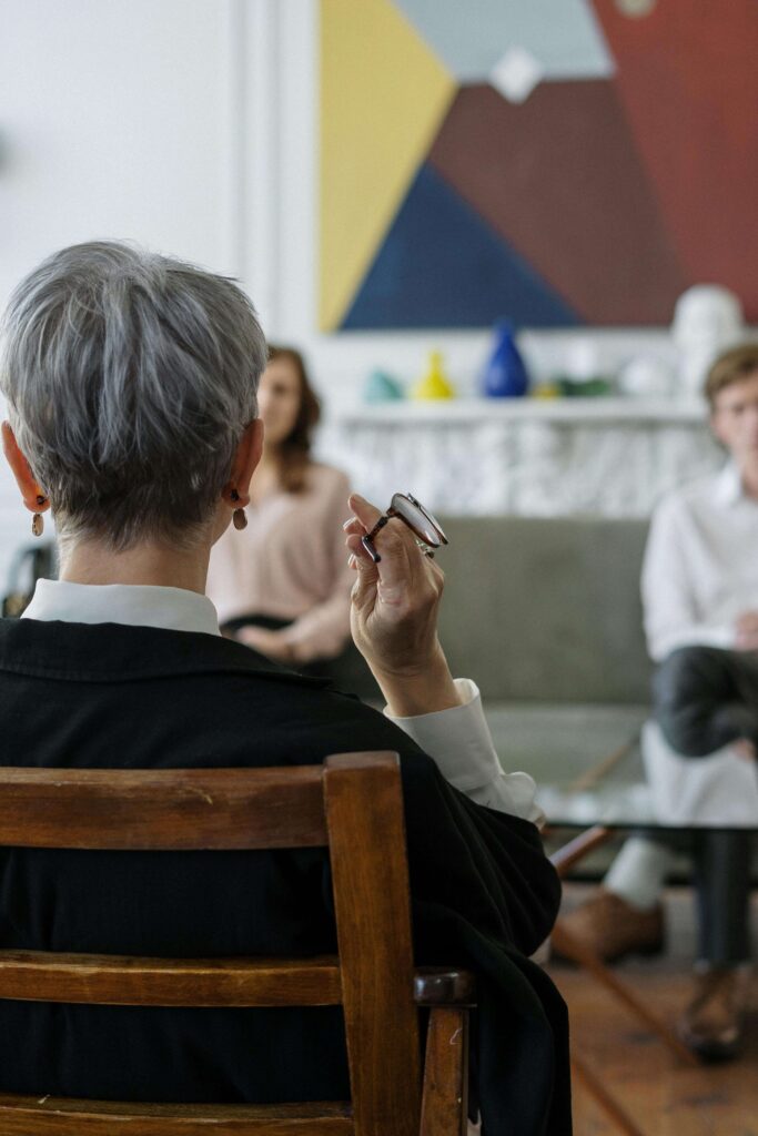 Couple seeing a therapist | emotionally focused couples therapy in hermosa beach, ca | relationship therapist in south bay, ca | eft couples therapy in california | Palos Verdes |Torrance | 90254 | 90226 | 90254 A couple meeting with a couples therapist. Discover how emotionally focused therapy in South Bay, CA can help break negative cycles. As an EFT couples therapist in the Hermosa Beach area, I strive to give couples the tools they need to heal their relationships.